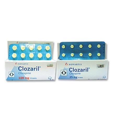 Clozaril | Clozapine 25 mg and 100 mg