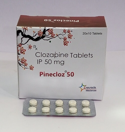 PINECLOZ-100 | Clozapine 100 mg