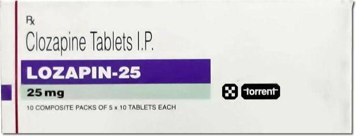 Zapiz | Clozapine 25 mg and 100 mg