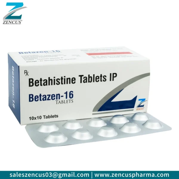 Top Betahistine Tablet Brands in India